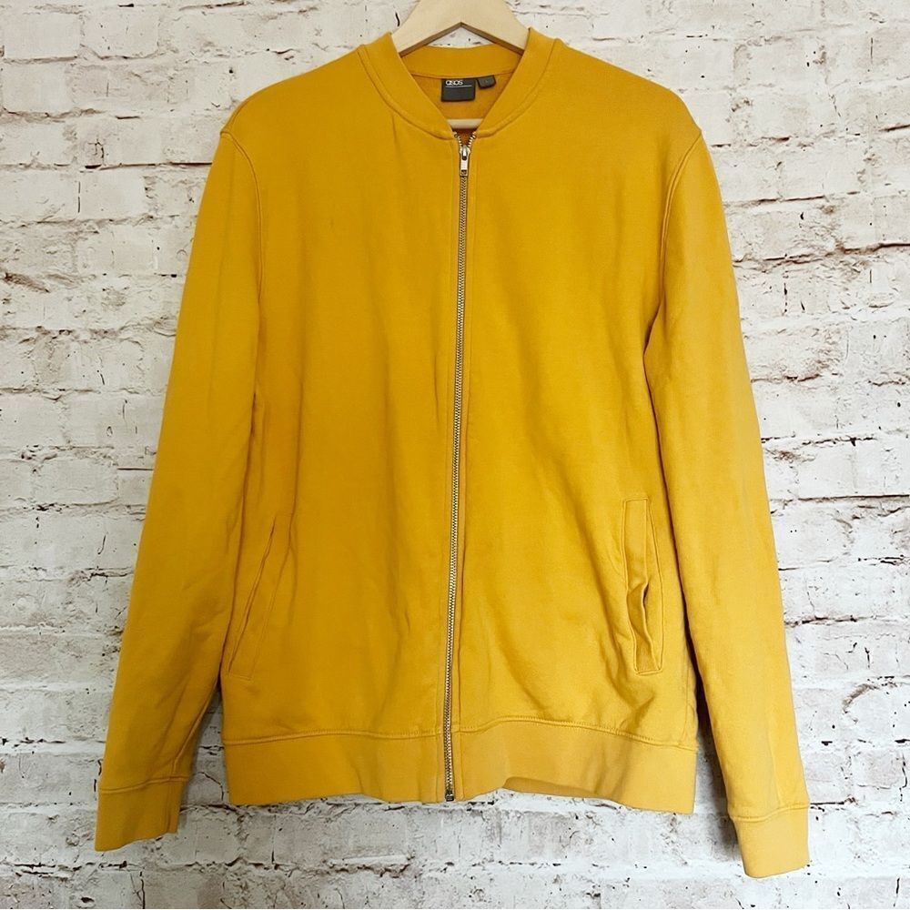 Asos mens full zip sweatshirt jacket